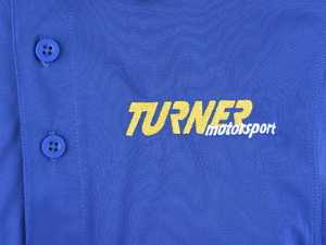 Blue Turner Motorsport Polo - Medium - (NO LONGER AVAILABLE)