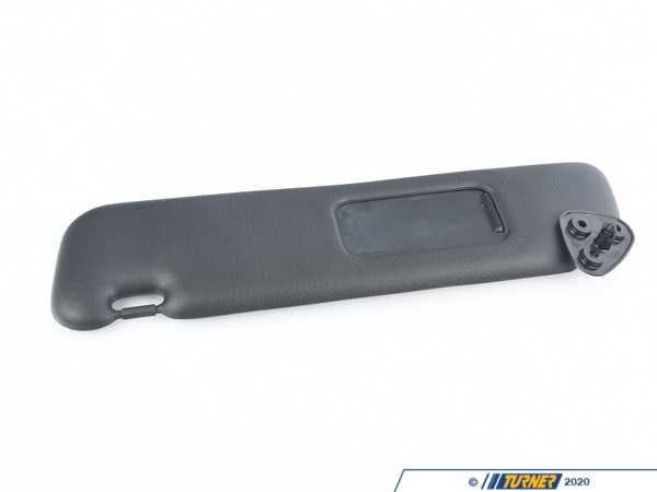 Genuine BMW Genuine BMW Sun Visor With Mirror-Covering Left Schwarz - 51168407341 51168407341