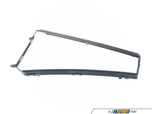 Genuine BMW Genuine BMW Frame For Fixed Side Window, Left - 51357205603 - F25 51357205603