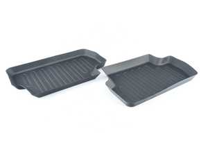 Genuine MINI - F56 Rear Floor Liners - Blac - 82112406165