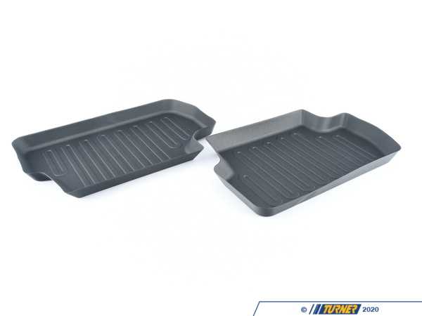 Genuine MINI Genuine MINI - F56 Rear Floor Liners - Blac - 82112406165 82112406165