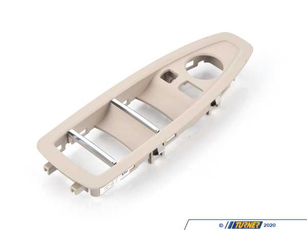 Genuine BMW Genuine BMW Driver's Side Mirror Switch Cover - Oyster - BMW F30 F31 F34 F36 F80 (LCI Models) 51417403898