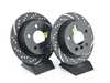 EBC Rear Brake Rotors EBC Slotted And Dimpled - Pair 10.19" (259x10) GD2022 View 1