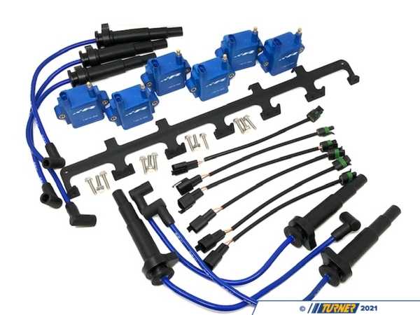 Precision Raceworks Precision Raceworks High Performance Ignition Kit - Blue Coils - Stock Manifold Mount - BMW N54 3.0L 601-0021