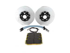 Turner Motorsport Front Full-Floating Slotted TrackSport Rotors Performance Kit- 380X30mm - F8x 
