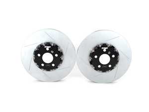 BMW F8X M2C M3 M4 Front Full-Floating Slotted Rotors Set- 380X30mm - TrackSport 