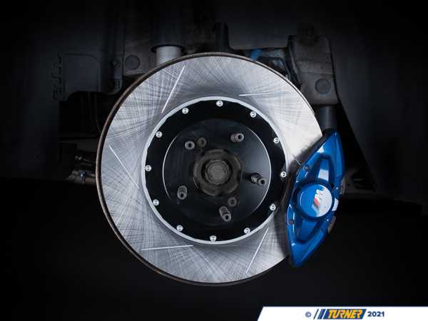 Turner Motorsport Turner Motorsport Rear Full-Floating Slotted TrackSport Rotors Set - 370x24mm - F8x 026549TMS02A1KT