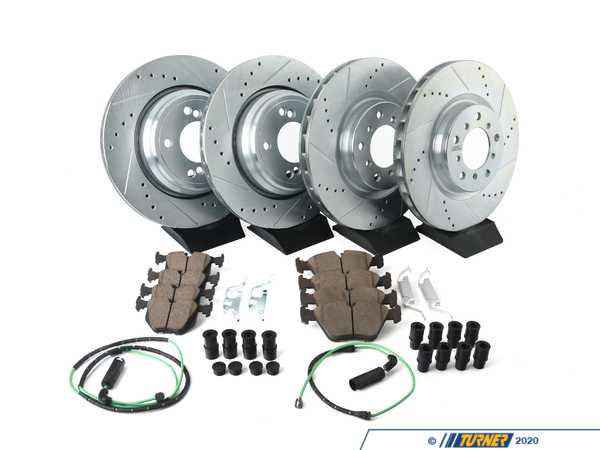 Re3点セット K5730-26 - E46 M3 - Z26 Street Warrior Brake Kit - Front and