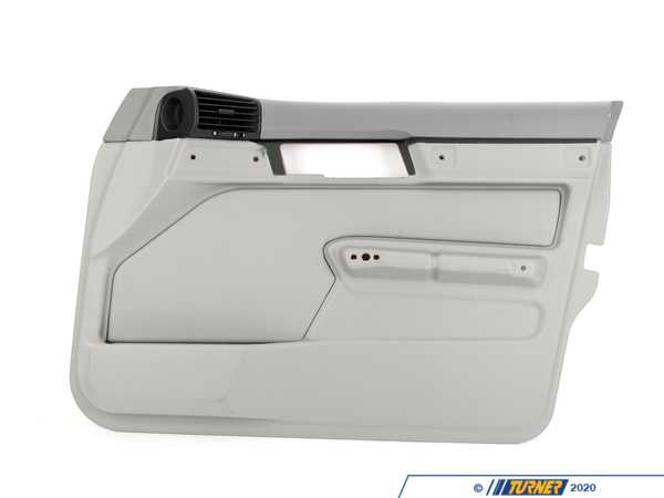 Genuine BMW Genuine BMW Door Lining Vynil Front Righ - 51418155628 - Silbergrau 51418155628