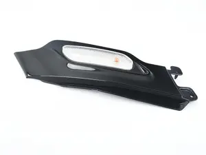 Genuine MINI Trim, Side Turn Signal, Left Black - 51139812905