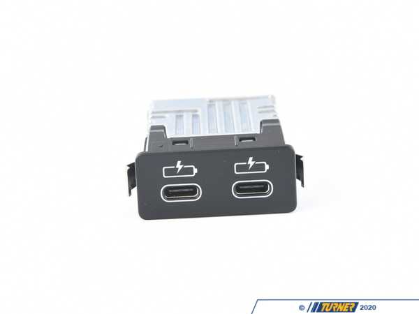 Genuine MINI USB Bush Dual - USB C 2 Ports  84105A84160