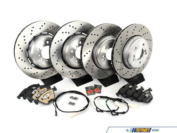 Genuine BMW  Front & Rear Brake Service Kit E9X M3. 3411K2283802KT1