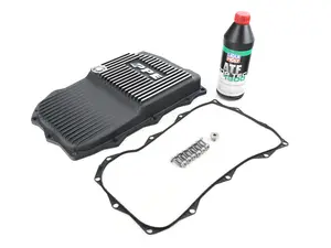 Automatic Transmission Service Package w/ PPE Heavy Duty Pan - Brushed Finish - BMW (GA8HP 8-Speed)