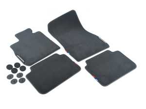 Genuine BMW M Performance Carpeted Floor Mats - Front & Rear - G16 840/850, F93 M8