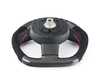 ECS MINI R56 Flat Bottom Carbon Fiber Steering Wheel (Carbon/Alcantara/Red Stitching) NO RED Center Stripe - Gen 2 BM152-R5606-CA-R View 4