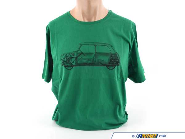 Genuine MINI MINI T-SHIRT MEN CAR PRINT 80142463227