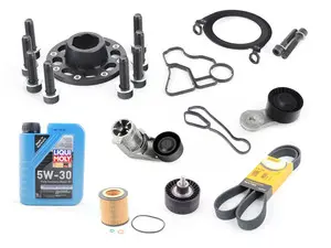 N55 "Bulletproof" Crank Hub & Serpentine Kit - BMW F22/23 F3X N55 3.0L