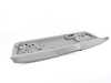 Genuine BMW Genuine BMW Lower Tail Lid Trim Panel Silbergrau - 51498149676 - E34 51498149676 View 4