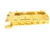 Vargas Turbo Technologies VTT S55 BILLET CNC Valve Cover - Gold W/ Gold Oil Cap  S55BILLETVCGOLD View 1
