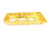 Vargas Turbo Technologies VTT S55 BILLET CNC Valve Cover - Gold W/ Gold Oil Cap  S55BILLETVCGOLD View 2