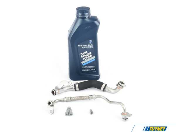 Genuine BMW Turbo Oil Line Replacement Kit - N55 11427585402KT1