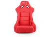 NRG FRP Bucket Seat Red Cloth (Large) FRP-300RD View 4