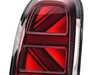 Genuine MINI Union Jack Taillight LED Piano Black - Right  63218492480 View 2