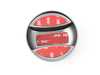 Goldenwrench Supply Co BLACKLINE Performance Fuel Cap Cover FXXFCC View 5