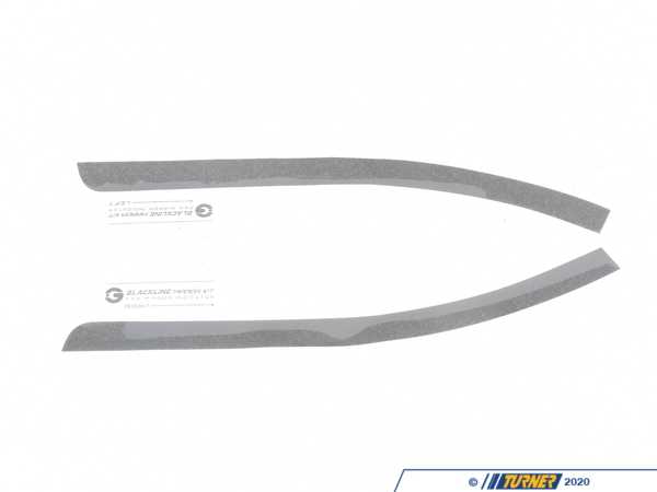 Goldenwrench Supply Co Blackline Mirror Indicator Overlay Kit - F Chassis FXXMRI