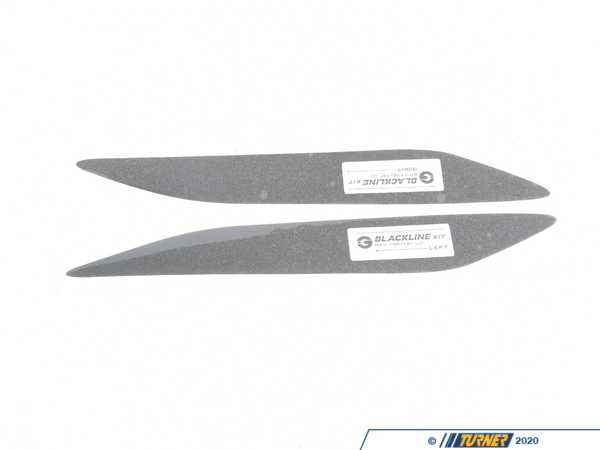 Goldenwrench Supply Co Blackline Taillight Overlay Kit - F22/F87 LCI F87LCI