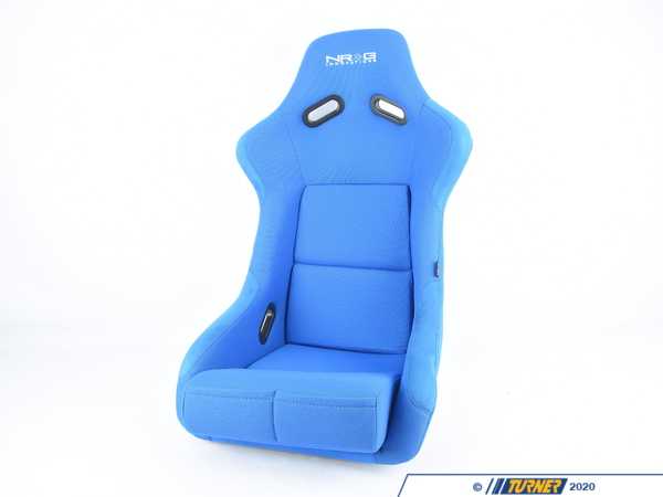 NRG FRP Bucket Seat Blue Cloth (Large) FRP-300BL