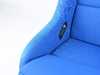 NRG FRP Bucket Seat Blue Cloth (Large) FRP-300BL View 3