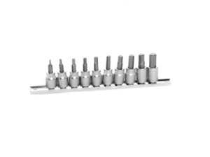 10pc 3/8" Dr Hex Bit Socket  Set