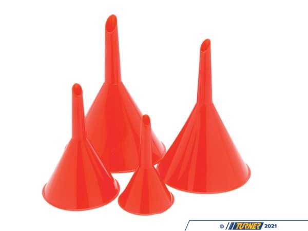 Performance Tool 4 pc Plastic Funnels W1144