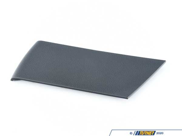 Genuine BMW Genuine BMW Service Lid, Left Schwarz - 51497318333 - F31 51497318333