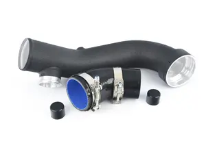 Vargas Cold Side Charge Pipe - N54 - Tial/Turbosmart Raceport BOV Flange