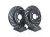 EBC R50/R52/R53 Front Brake Rotors EBC Slotted and Dimpled - Pair 10.86" (276x22) GD1007 View 1