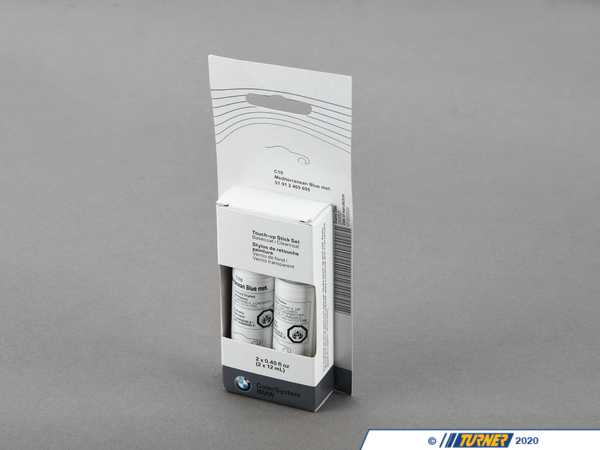 Genuine BMW Mediterranean Blue Metallic Touch Up Paint Stick - C10 51912465695
