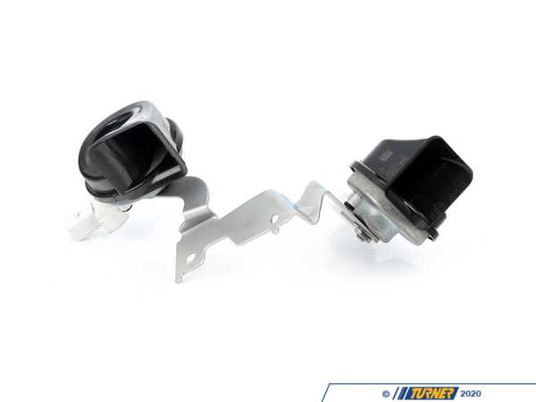 Genuine MINI AIR HORNS WITH BRACKET, ELEC 61337356775