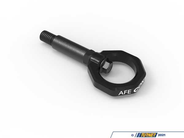 AFE AFe CONTROL Front Tow Hook - Black - BMW F22/23 F87 2 Series, F3X F8X 3 Series 450-502001-B