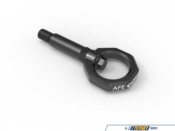 AFE AFe CONTROL Front Tow Hook - Gray - BMW F22/23 F87 2 Series, F3X F8X 3 Series 450-502001-G