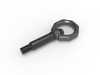 AFE AFe CONTROL Front Tow Hook - Gray - BMW F22/23 F87 2 Series, F3X F8X 3 Series 450-502001-G View 3