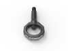 AFE AFe CONTROL Front Tow Hook - Gray - BMW F22/23 F87 2 Series, F3X F8X 3 Series 450-502001-G View 5