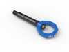 AFE AFe CONTROL Rear Tow Hook - Blue - BMW F22/23 F87 2 Series, F3X F8X 3 Series 450-502002-L View 1