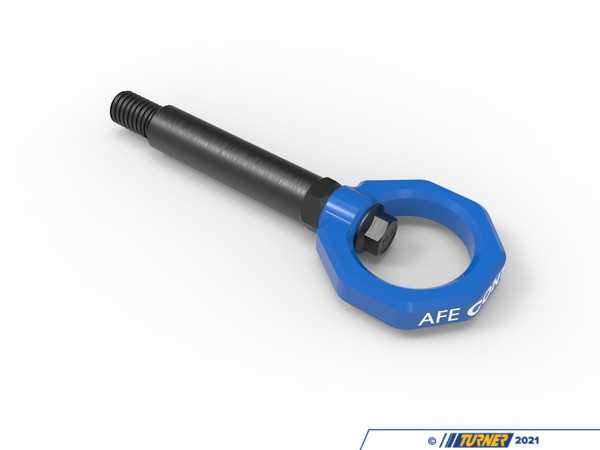 AFE AFe CONTROL Rear Tow Hook - Blue - BMW F22/23 F87 2 Series, F3X F8X 3 Series 450-502002-L