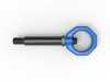 AFE AFe CONTROL Rear Tow Hook - Blue - BMW F22/23 F87 2 Series, F3X F8X 3 Series 450-502002-L View 6