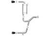 AFE AFe MACH Force-Xp Axle-Back Exhaust System - Black Exhaust Tips - BMW F48 X1 sDrive28i (RWD Only) 49-36349-B View 3