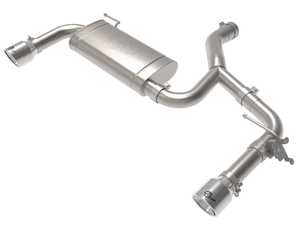 AFe MACH Force-Xp Axle-Back Exhaust System - Polished Exhaust Tips - BMW F48 X1 sDrive28i (RWD Only)