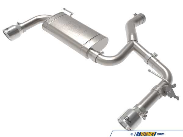 AFE AFe MACH Force-Xp Axle-Back Exhaust System - Polished Exhaust Tips - BMW F48 X1 sDrive28i (RWD Only) 49-36349-P