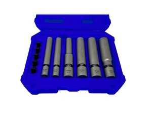6 Pc. Spark Plug & Glow Plug Socket Set